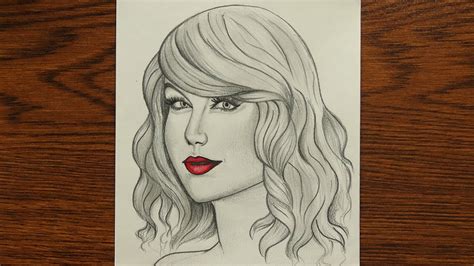 how to draw taylor swift video
