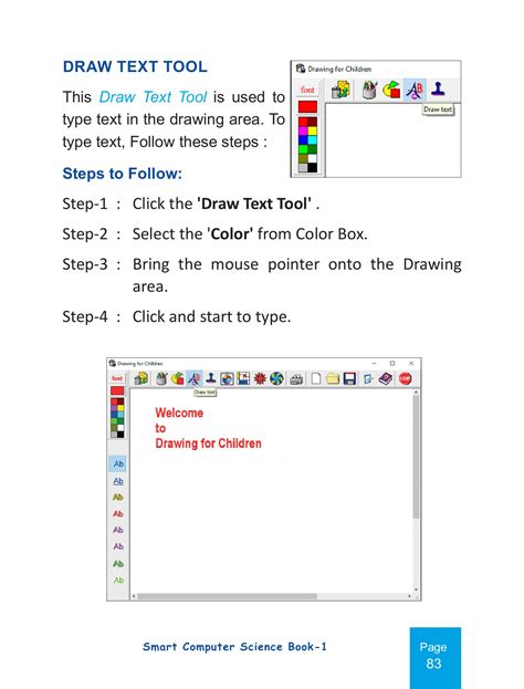 How To Draw Text Tool