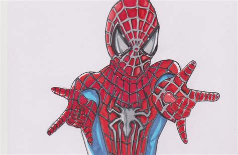 How I draw The Amazing SpiderMan 2, Time lapse YouTube