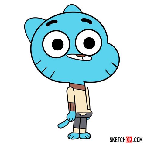 How to Draw Amazing World of Gumball Gumball Watterson