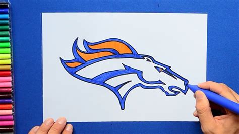 Denver Broncos Logo Drawing at GetDrawings Free download