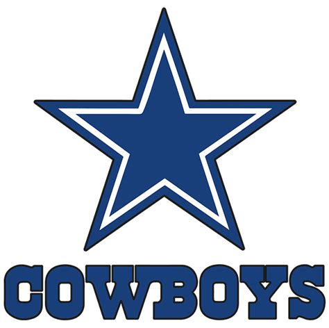 how to draw the dallas cowboys logo