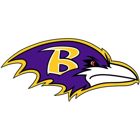 how to draw the ravens logo