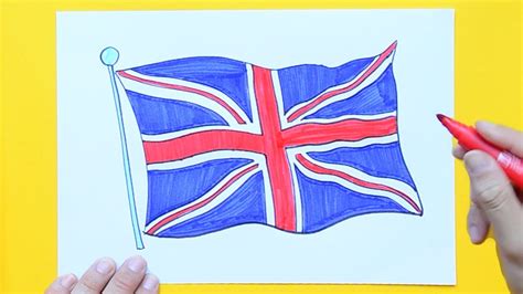 Uk Flag Drawing Free download on ClipArtMag