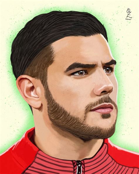 how to draw theo hernandez