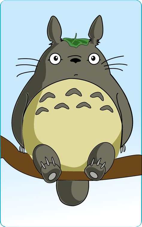 how to draw totoro