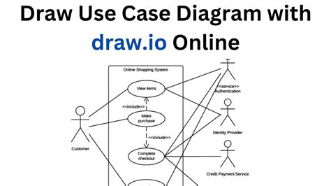 How To Draw Use Case Diagram