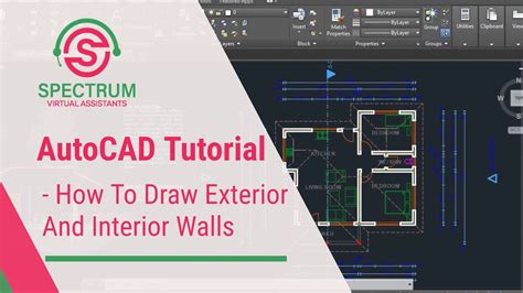 How To Draw Walls In Autocad Architecture