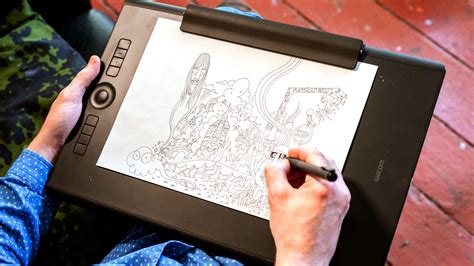 how to draw with wacom intuos pro