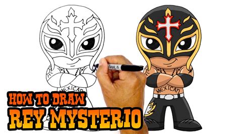 Rey Mysterio Mask Drawing at Explore