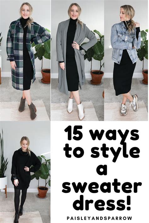 how to dress a sweater