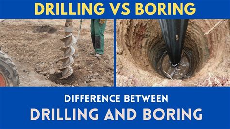 How To Drill A Bore