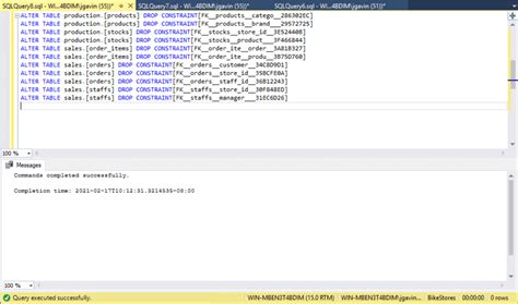 How To Drop All Tables In Sql Database