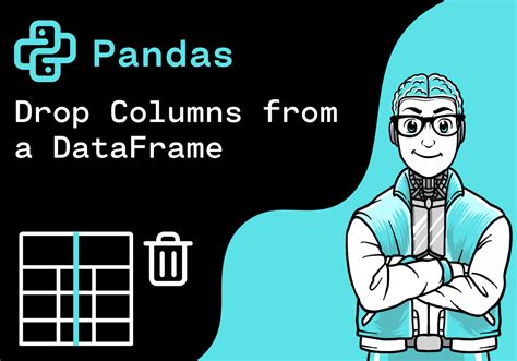 how to drop columns in pandas dataframe python