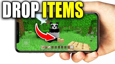 How To Drop Things In Minecraft