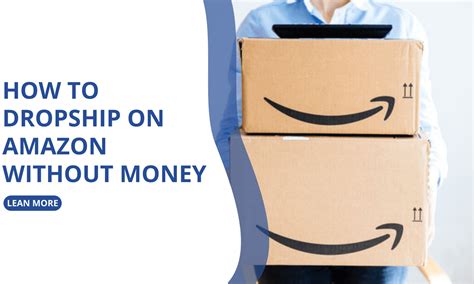 how to dropship on amazon without money