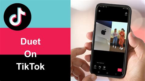 how to duet on tiktok with pictures