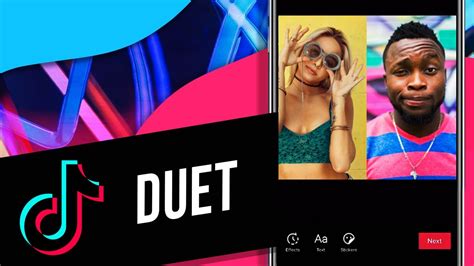 how to duet tiktok video