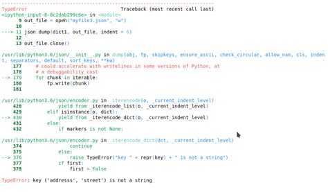 how to dump dictionary in json python