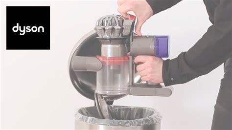 How To Dump Trash From Dyson