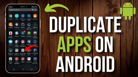 how to duplicate apps on android