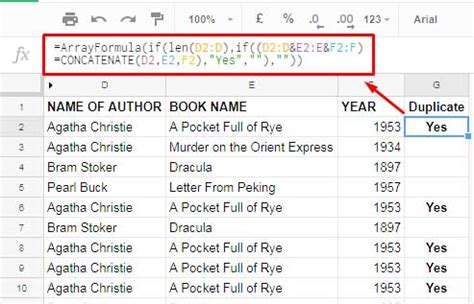 how to duplicate formula in google sheets