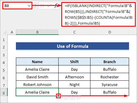 how to duplicate multiple rows in excel at the same time formula