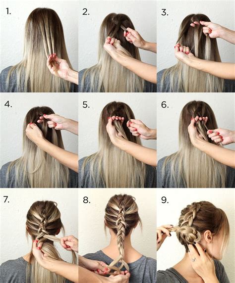 Fresh How To Dutch Braid Your Own Hair Two Sides Step By Step Hairstyles Inspiration