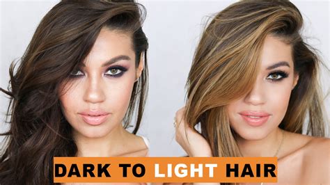 The How To Dye Your Dark Hair Light Brown With Simple Style