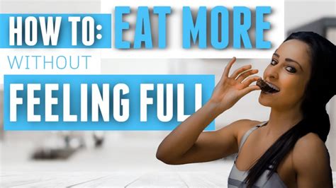 how to eat food without eating food