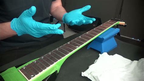 How To Ebonize A Fretboard