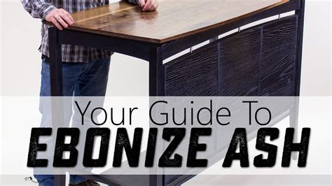 How To Ebonize Ash