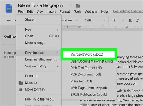 how to edit a docx file in word