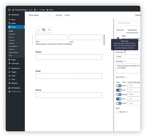 how to edit a gravity form in wordpress