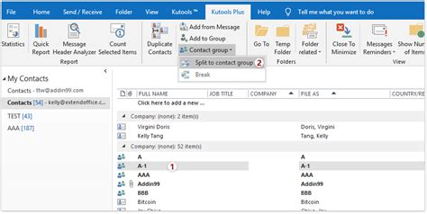 how to edit a group email list in outlook 365