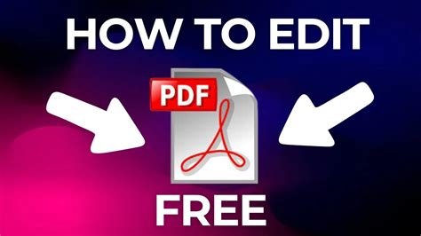 how to edit a pdf document on mac free