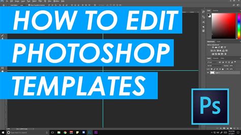 How To Edit A Template In Photoshop