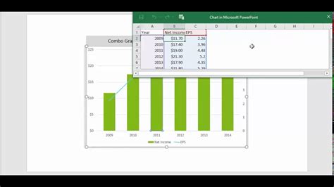 how to edit chart data in powerpoint online