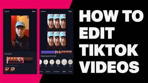 how to edit for tiktok