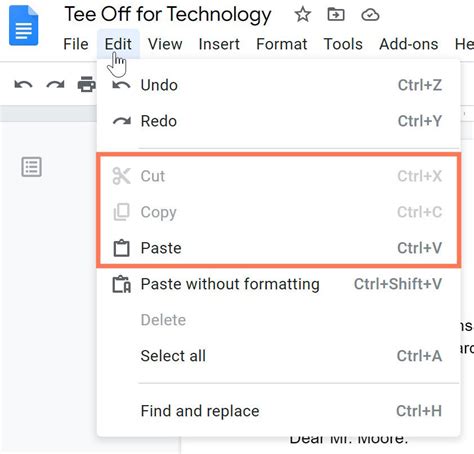 How To Edit Menu On Google