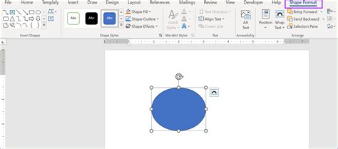 how to edit shape in microsoft word