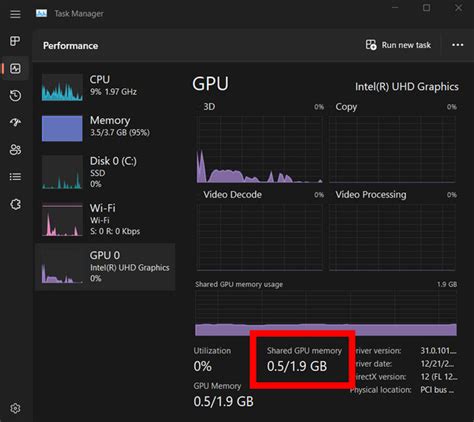 how to edit shared gpu memory