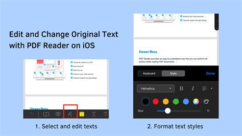 how to edit text in files on iphone