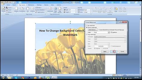 How To Edit The Background Of A Picture In Microsoft Word
