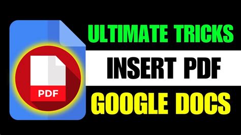how to embed a pdf on google docs