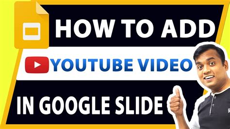 how to embed youtube video in google slides