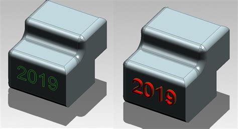 How To Emboss Text In Nx