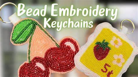 How To Embroidery Keychains