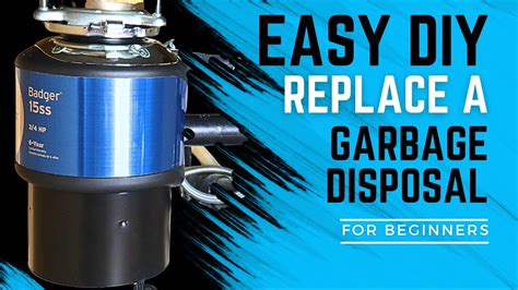 How To Empty Badger Garbage Disposal