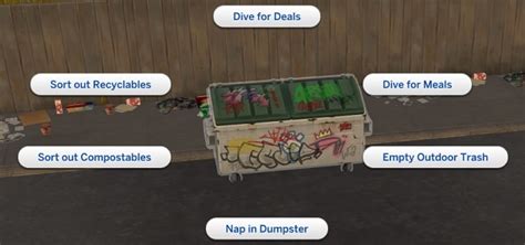 How To Empty Dumpster Sims 4